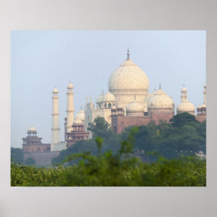 Taj Mahal, Agra, Indien Poster