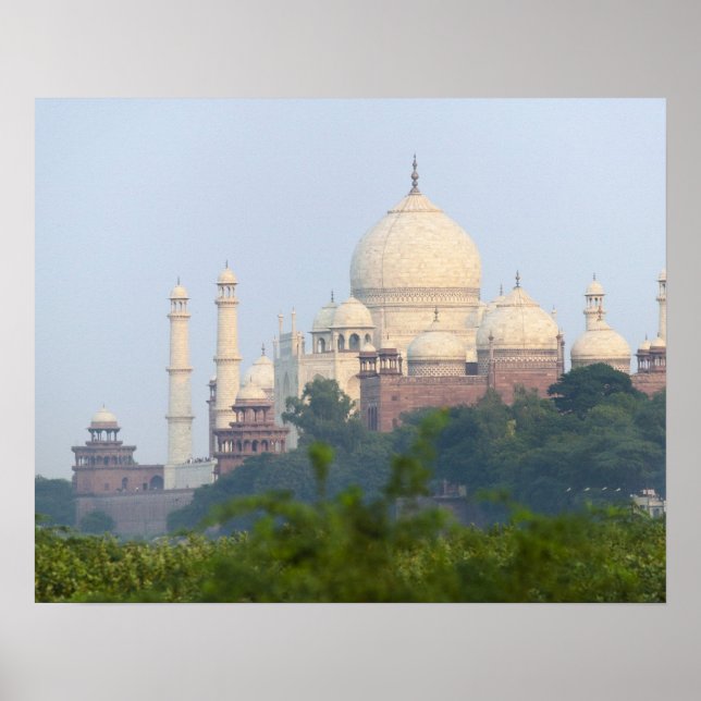 Taj Mahal, Agra, Indien Poster (Framsidan)