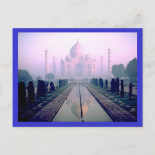 Taj Mahal Agra Indien Vykort