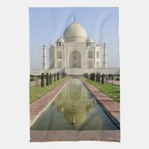 Taj Mahal, Agra, Uttar Pradesh, Indien, Kökshandduk