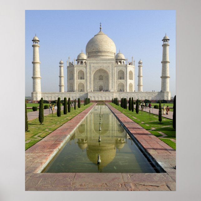 Taj Mahal, Agra, Uttar Pradesh, Indien, Poster (Framsidan)
