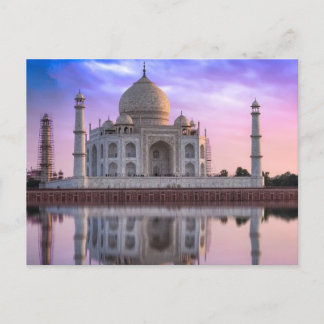 Taj Mahal annonscement Card Meddelande Vykort