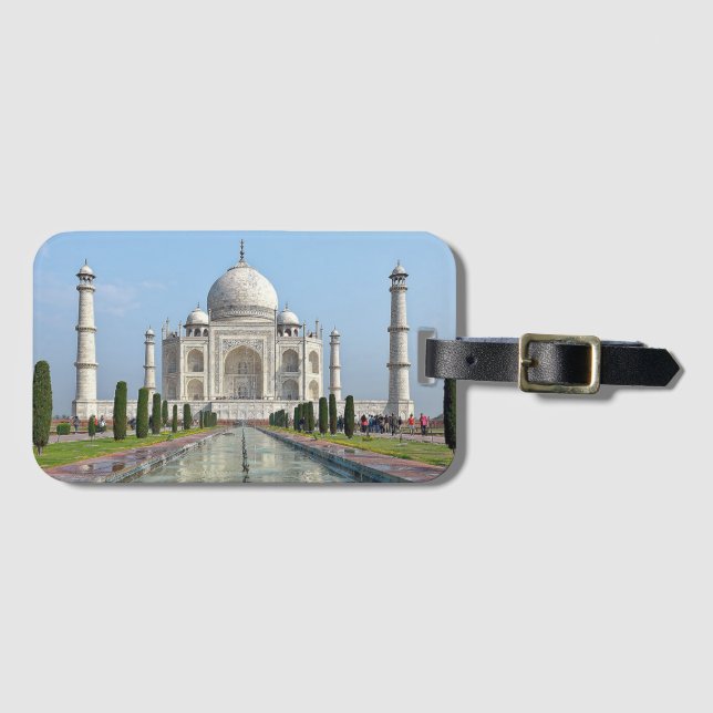 Taj mahal bagagebricka (Framsida horisontal)