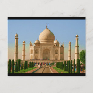 taj mahal bright vista vykort