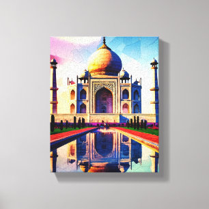 Taj mahal canvastryck