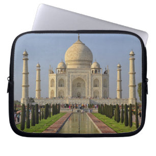 Taj Mahal, ett mausoleum beläget i Agra, Indien, 2 Laptop Sleeve