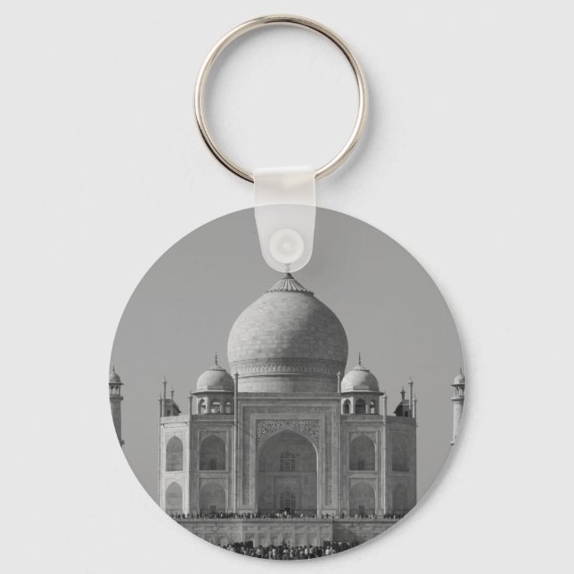 taj mahal grått nyckelring (Framsida)