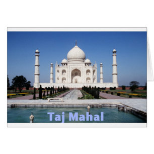 Taj Mahal Hälsningskort