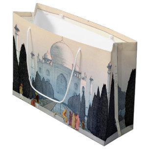 Taj Mahal, Hiroshi Yoshida, Woodcut