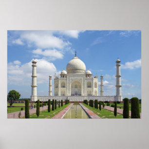 Taj Mahal i Agra India Poster