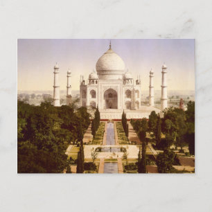 Taj Mahal i Agra India Vykort