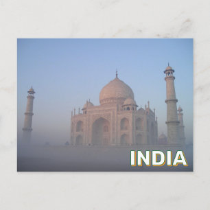 Taj Mahal in Agra, Indien Vykort