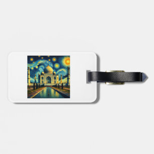 Taj Mahal India Starry Night Bagagebricka