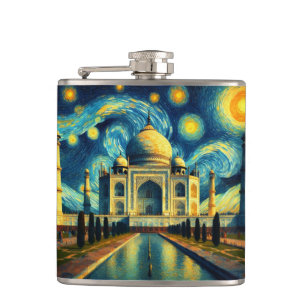 Taj Mahal India Starry Night Fickplunta