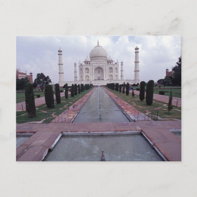 Taj Mahal India Vykort (Framsida)