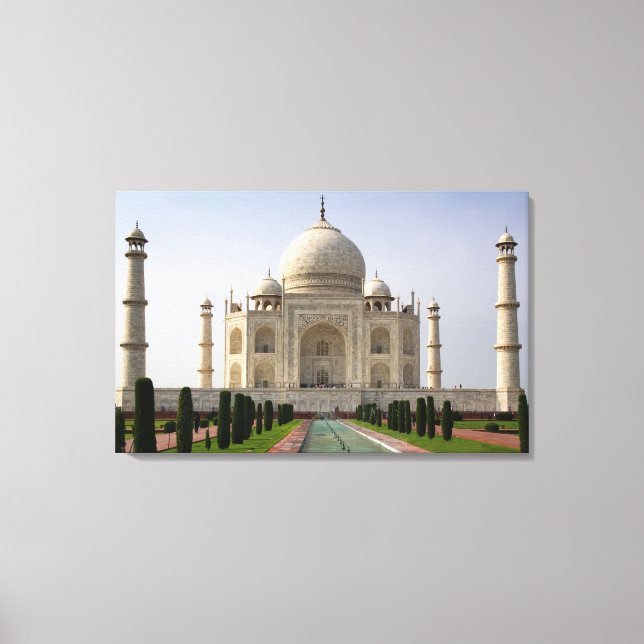 Taj Mahal, Indien Canvastryck (Framsida)
