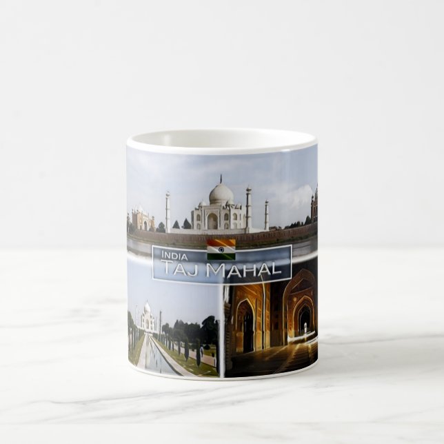 Taj Mahal - Indien - Kaffemugg (Center)