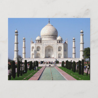 Taj Mahal, Indien "Krona i palatset" Vykort