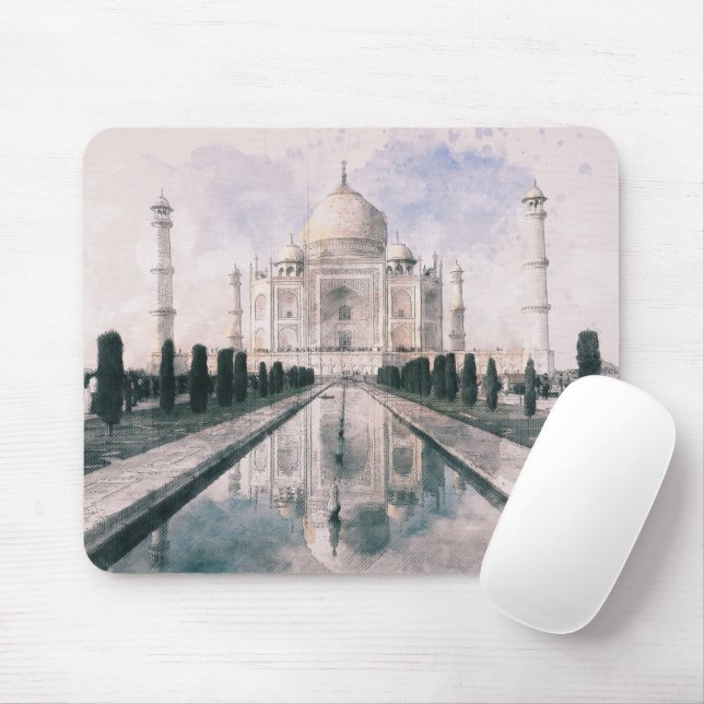 Taj Mahal, Indien Musmatta (Med mus)