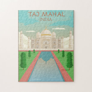 Taj Mahal, Indien Pussel