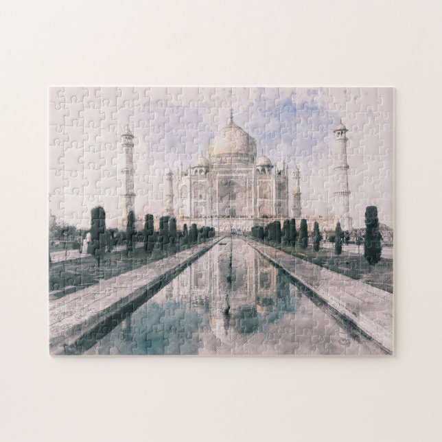 Taj Mahal, Indien Pussel (Horisontell)