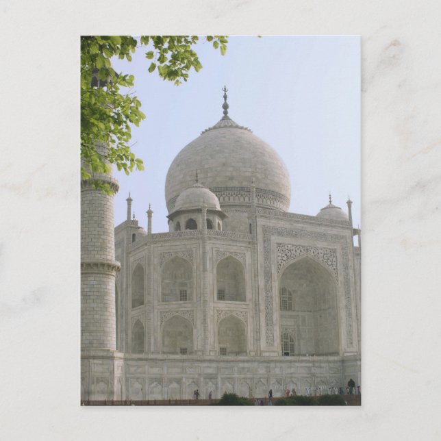 Taj Mahal, Indien Vykort (Framsida)