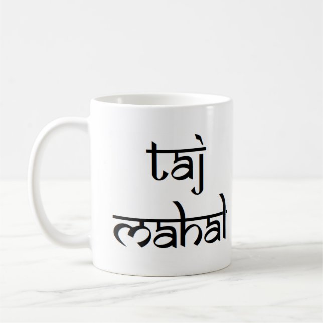 taj mahal kaffemugg (Vänster)