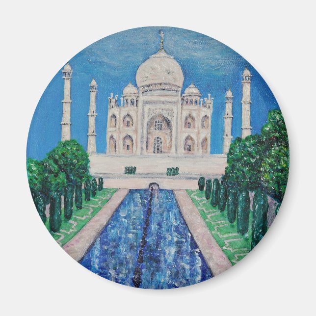 Taj Mahal Magnet (Framsidan)