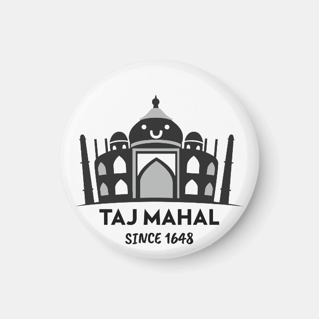 TAJ MAHAL MAGNET (Framsidan)