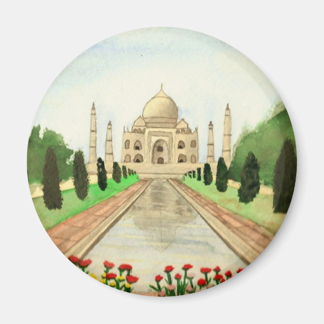 Taj Mahal Magnet (Framsidan)