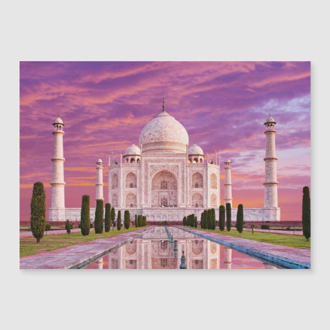 Taj Mahal Magnetic Card (Framsida)