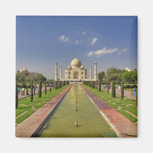Taj Mahal-mausoleum / Agra, Indien 2 Magnet
