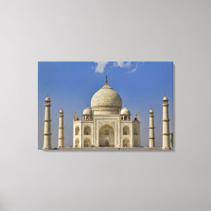 Taj Mahal mausoleum / Agra, Indien Canvastryck
