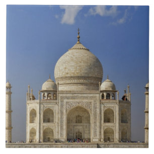 Taj Mahal mausoleum / Agra, Indien Kakelplatta