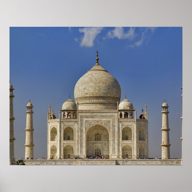 Taj Mahal mausoleum / Agra, Indien Poster (Framsidan)