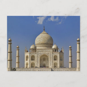Taj Mahal mausoleum / Agra, Indien Vykort