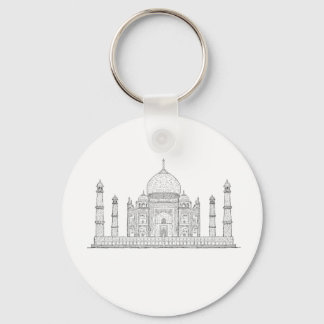 taj mahal nyckelring