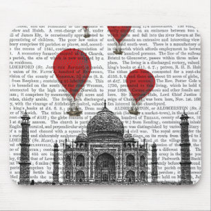 Taj Mahal och Red Luftballongs Musmatta