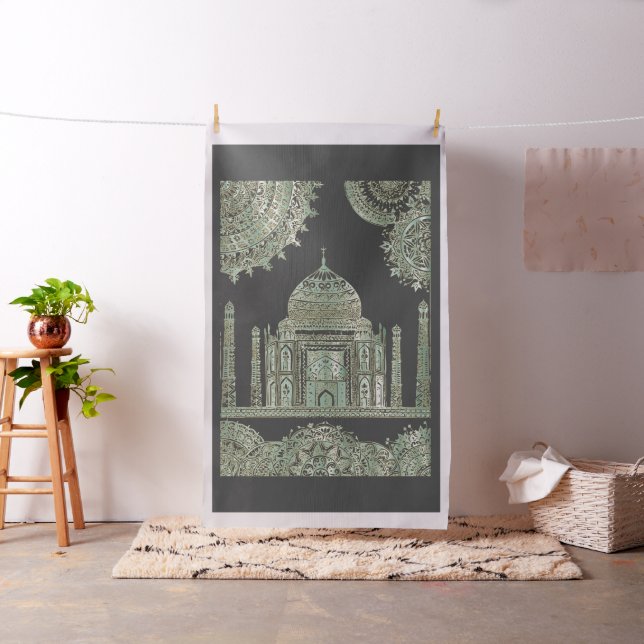 Taj Mahal - Oriental Bohemian Stil Tyg (In Situ)