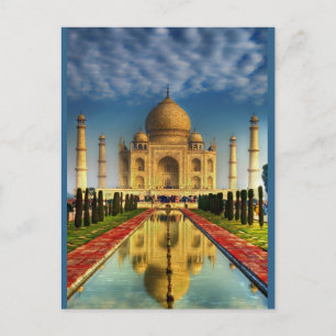 Taj Mahal Photo Vykort