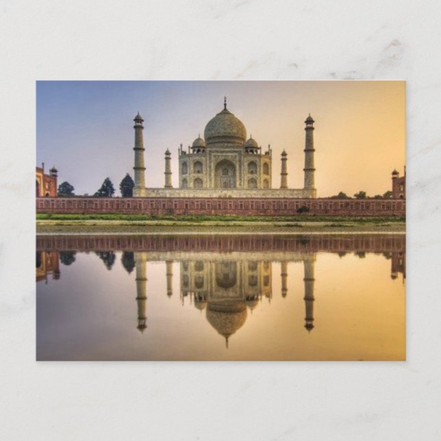 Taj Mahal Postcard Vykort (Framsida)