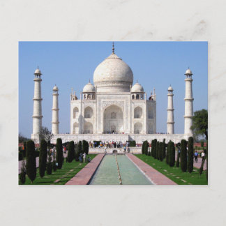 Taj Mahal Postcard Vykort