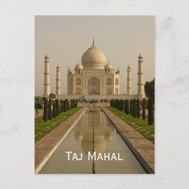 Taj Mahal Postcard Vykort (Framsida)