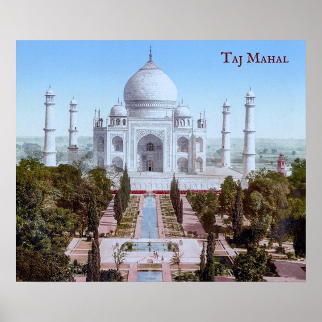 Taj Mahal Poster (Framsidan)