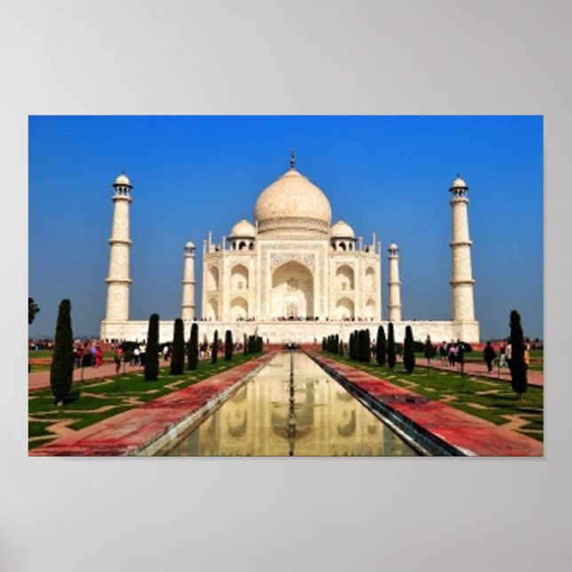 Taj Mahal Poster (Framsidan)