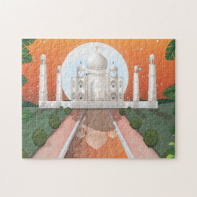 Taj Mahal Pussel (Horisontell)