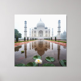 Taj Mahal Reflection Canvastryck