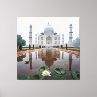 Taj Mahal Reflection Canvastryck