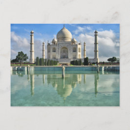 Taj Mahal reflekterar över vatten Vykort