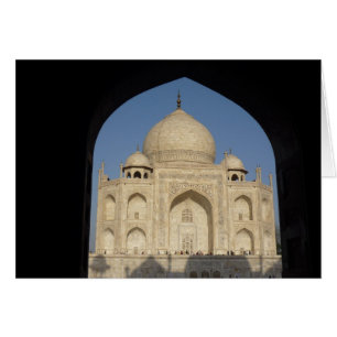 taj mahal Shadow Hälsningskort